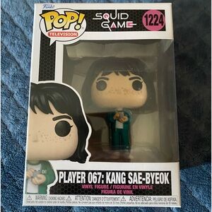 Squid game funko pop player 067